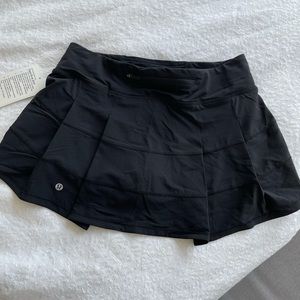 Lululemon Pace Rival Skirt; Sz 6 Black